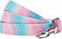 Blueberry Pet Summer Sparkle Dog Leash, 5 ft x 5/8", Small Size, Nautical Ocean Mermaid Scales Print in Pink and Blue