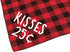 Dog Valentine's Day Scarf, Plaid Pet Bandana Triangle Bibs Kerchief