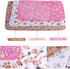Pet Blanket for Cat & Dog Sleep Mat, Soft Warm Blanket for Hamster Puppy and Other Animals (Small, Pink+White)