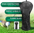 Golf Club Covers Set of 3 or 1PC, Head Covers for Woods and Drivers, Fit Most Golf Clubs
