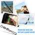 Fishing Clips Kit, 60/200pcs Quick Snaps, Barrel Snap Swivel, Rolling Swivel, Safety Snap for Freshwater Saltwater