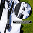 H2GO Callaway Golf Water Scrub Magnetic Club Brush - Quick-Release Magnetic Spray Club Brush for Your Golf Clubs