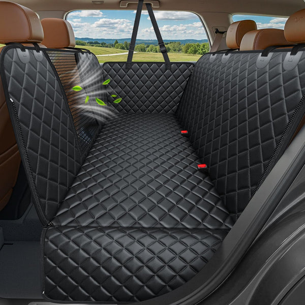 URPOWER 4 in 1 Dog Car Seat Cover for Back Seat, Waterproof