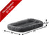 New World Dog Bed – Gray Faux Fur Bolster, Ultra-Soft and Machine Washable for Small Dogs