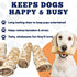 5-6" 4 Count) Amazing Dog Treats - Beef Cheek Rolls Mega Thick (Bully Dust Flavor, - - Safe Rawhide Alternative Dog