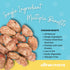 1LB hotspot pets Freeze Dried Chicken Hearts for Cats & Dogs - BIG BAG- Made in USA -Single Ingredient All Natural