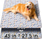 Hompet Washable Pee Pads for Dogs, 45"x27.5", 2-Pack Thick Heavy Absorbency Reusable