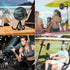 COMLIFE 10000mAh 50H 3-Speed 360Rotate AMACOOL Baby Stroller Fan, Rechargeable, Ultra-long Runtime, Portable Clip on