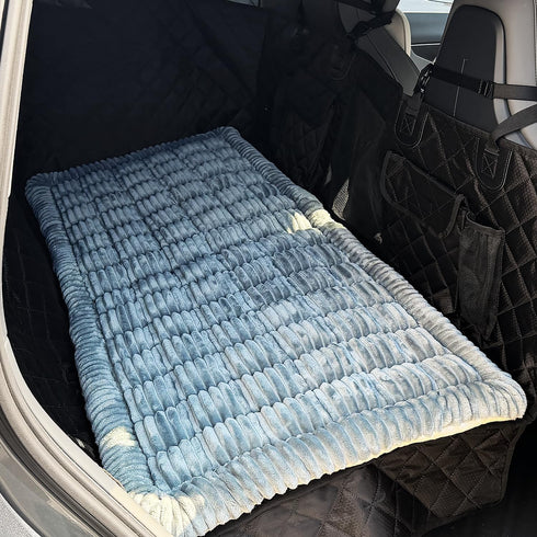 Backseat Dog Bed Mat for Car, Dog Car Seat Cover for Back