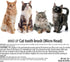 15 3EA MIND UP Cat Toothbrush with Micro Head, Angled Design for Easier Reach, Pet Toothbrush for Cats & Kittens
