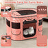 600D Dog Playpen, Portable Pet Cat PlayPen, Oxford Dog Kennel Tent Crate, Breathable&Waterproof, Outdoor Indoor Travel