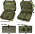 WYNEX Tactical Large Admin Pouch of Double Layer Design, Molle EDC EMT Utility Pouch with Map Sleeve Modular Tool Pouch