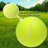 Big Tennis Ball for Dogs, 9.5" Inflatable Giant Tennis Ball, Large Pet Toy for Outdoor/Indoor Sports, Funny Gift