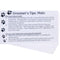 Dog Groomer Matted Fur and Brushing Care Cards (100 pack, 3.5" X 2") for Hematomas, Mats, Combing
