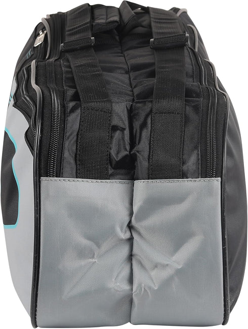 YONEX Badminton Kitbag BT5, 2 Zipper Compartments for Storage of 3 Rackets and Clothes