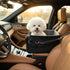 Center Console Dog Car Seats for Small Dogs Cats with Adjustable Safety Belt Multipurpose Pet Booster Seat
