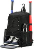 Softball Bag - Lightweight Baseball Bat Bag for Youth Girls Adults with Shoe Compartment and Fence Hook
