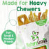 4-5" (12 Count) Nature Gnaws Beef Tendons for Dogs - Mixed Thickness - Long Lasting for Small and Medium Dogs - Natural