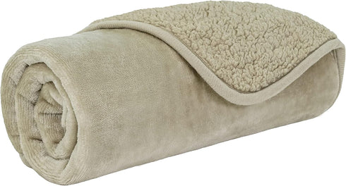 PetAmi Waterproof Dog Blanket for Small Medium Dogs, Pee Proof Reversible Fleece Blanket for Couch Bed, Washable, 29x40