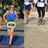 2Pcs 6 Race Number Belt Race Bib Belts with Energy Gel Loops for Marathon Triathalon Running No Safety Pins Required