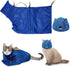 Weewooday 2 Pieces Cat Grooming Washer Mesh Bag - Adjustable Breathable Muzzles for Bathing and Nail Trimming