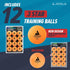 3 12, 60, 120 Pack 40+mm JOOLA Training Star Table Tennis Balls or - Regulation Bulk Ping Pong Balls for Competition