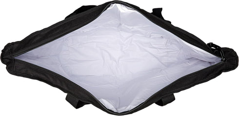 DALIX 25-Inch Insulated Black Cooler Tote Bag