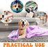 8 Pcs Dog Drying Towels Bulk 55'' x 28'' - Absorbent Microfiber Bath Towels for Small Medium Large Dogs
