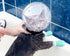 Cat Muzzle for Grooming Cat Adjustable Hood with Paw Covers, Kitten Breathable Anti Bite Muzzles Anti Scratch Boots
