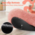 rabbitgoo Calming Dog Bed for Small Medium Dogs, 30 inches, Machine Washable, Non-Slip Round Fluffy Plush Faux Fur, Pink