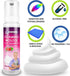 Waterless Cat Shampoo Foaming Mouse - 8 Oz/240 ml Strawberry Patch Scent - Alcohol & Detergent Free for Sensitive Skin