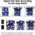 5 Pack Dog Diapers Male Reusable, Premium Belly Bands for Male Dogs, High Absorbing Male Dog Pee Wraps for Doggie