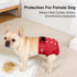 (Pack 3) Female Dog Diapers - Reusable Diapers for Doggie in Heat - Highly Absorbent for Pet Incontinence