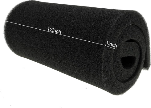 AFA Fish Tank Bio Open Cell Coarse Foam Block Sponge Pad, 12" x 36" x 1" 35ppi