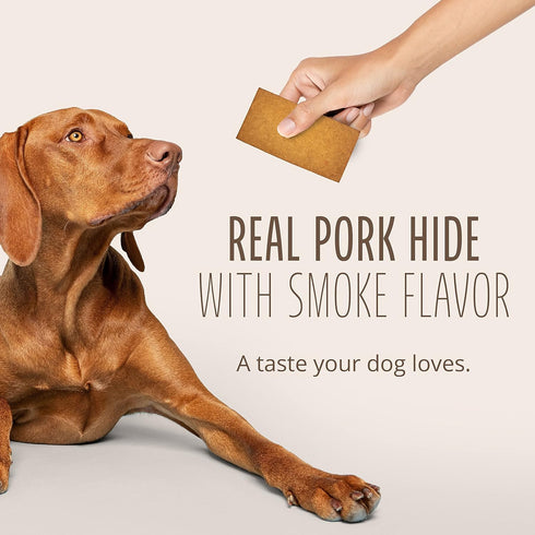 Better Belly Pork Hide Chips, 10 Ounce, Digestible Pork Hide for Dogs (P-94450)