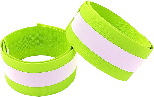 Reflective Bands for Night Walking - Arm Bands for Runners, Wristbands, Ankle Bands, Cycling Gear