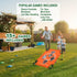JOLLYBEAM 2026 8 Bags|3x2 Games|15+ Upgraded Arcade Style Cornhole Board with Bean FT Regulation Corn Hole Multi-Games|