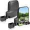 Golf Cart Mirror, Upgraded Installation for Square Tube Roll Cage Compatible with Club Car, Yamaha, EZ GO