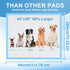Puppy Pee Pads for Dogs, 28"x44", 40 Count, Extra Large Leak-Proof & Super Absorbent Disposable Training Pads