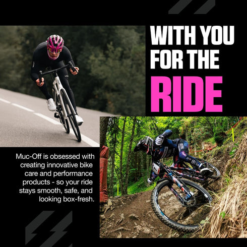 C3 50 Muc-Off Ceramic Dry Chain Lube, Milliliters - Premium Bike Chain Lubricant with UV Tracer Dye - Formulated