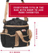 7-Piece Set Weaver Equine Horse Grooming Kit, Horse Brush with Organizer Tote Bag, Hoof Pick, Comb, Sweat Scraper