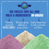 Freeze Dried Raw Goat Milk with Probiotics for Dogs & Cats, Organic USA Veggies & Fruits, High Protein Food Toppers
