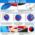 2 Pcs Mega Ball Cover for Large Balls, Protective Cover for Giant Horse Soccer Mega Herding Ball (30 Inch)