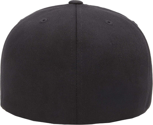 Flexfit Men's On Field Pro Baseball Cap, Black, Small-Medium Size