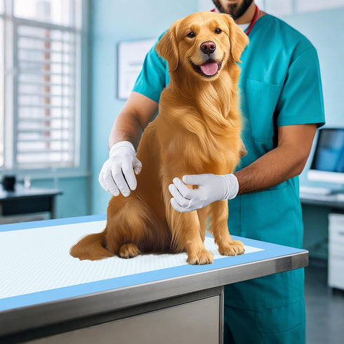 newppon 60 Count 30"X36" Extra Large Dog Pee Pads - Super Absorbent Disposable Training Urine Bed Pads Dogs Puppies