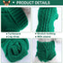 Small Dog Sweater, 2 Pieces, Cold Weather Dog Clothes for Small Dogs, Pet Cat Sweater Outfits (Small)