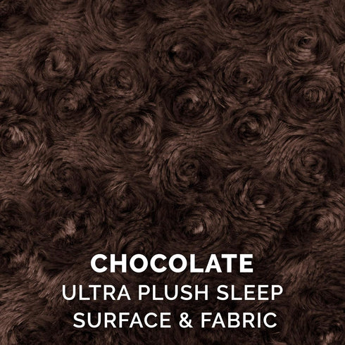Furhaven Dog Bed for Large/Medium Dogs, Removable Washable Cover & Pillow Cushion Insert, Ultra Plush, Chocolate