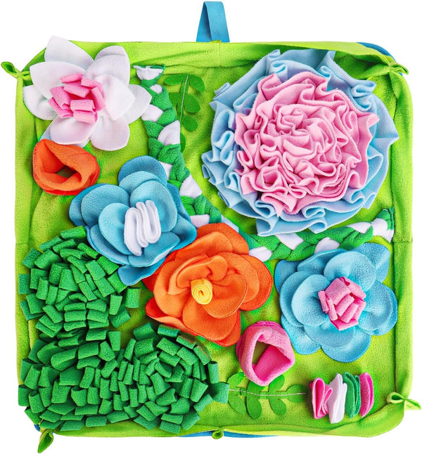 Snuffle Mat for Dogs, Slow Feeding Game Interactive Puzzle Dog Food Mat,Encourage