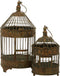 Deco 79 Vintage Metal Birdcage, Fit for Flowers, Planter, Candles, 24", 16"H, Bronze