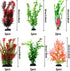 20pcs Fish Tank Accessories, Aquarium Decorations Plants, Fish Tank Decor, Plastic Plants, Small to Large